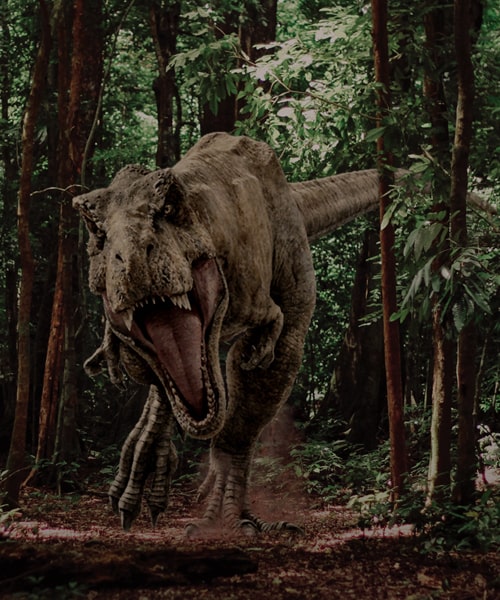 dinosaure-t-rex-tyranosaure-jurassique-préhistoire-escape-game-aizpace-temps salle jurassique mission sauver la vie des dinosaures scenario original aizpace temps escape game aizenay